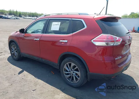 2016 Nissan Rogue Sl from USA, damaged, VIN 5N1AT2MV1GC744479